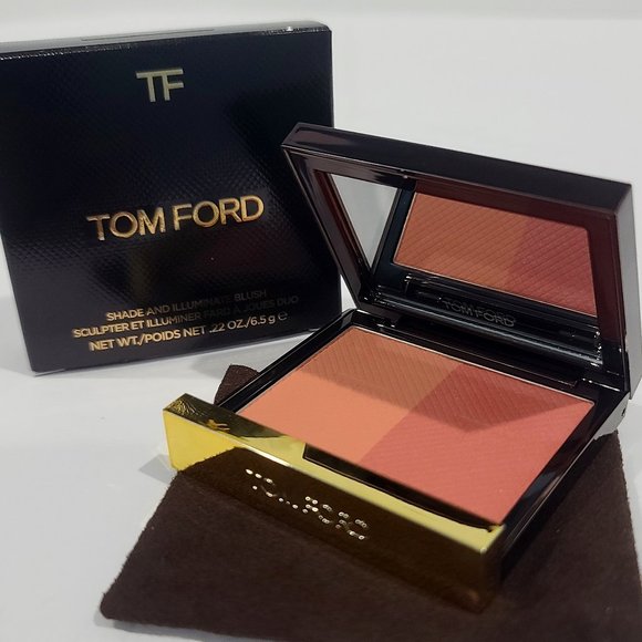 NIB ✅ Tom Ford SUN DRUNK (05) SHADE & ILLUMINATE BLUSH DUO ✨ NEW IN BOX - Picture 2 of 5